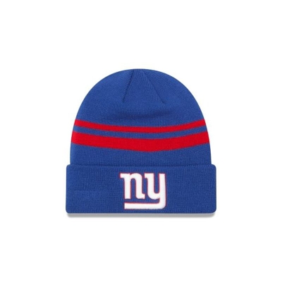 Blue New York Giants Hat - New Era NFL Cuff Knit Beanie USA0846315